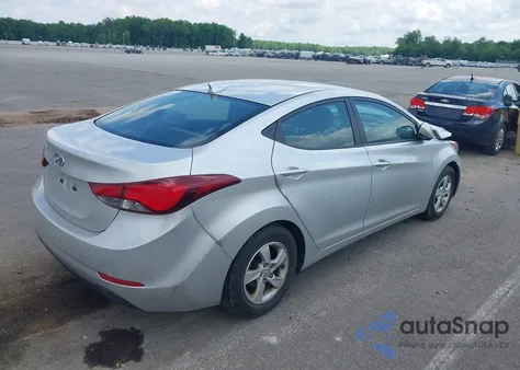 2015 Hyundai Elantra Se из США, поврежденный, VIN 5NPDH4AE6FH608466